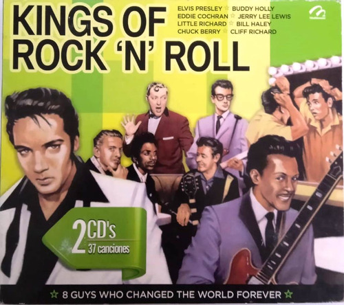 Kings Of Rock N Roll ( Elvis, Chuck, Bill & +) Digipak 2 Cds