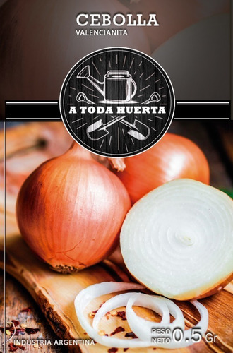 Imagen 1 de 4 de Semillas Cebolla X Sobre Huerta En Casa