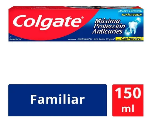 comprar Pasta Dental Colgate Máxima Protección Anticaries 150ml