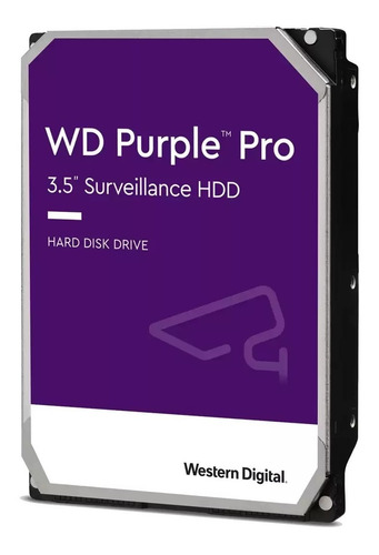 Imagen 2 de 2 de Disco Rigido Videovigilancia 10 Tb Western Digital Purple Pro Wd101purp Surveillance