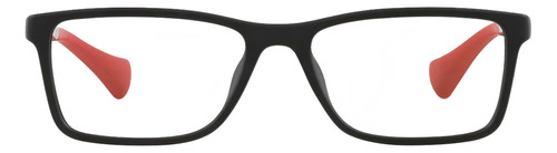 Moldura infantil Miraflex Mf4012 Optica Central Color L 367, preto fosco, tamanho de 51 mm