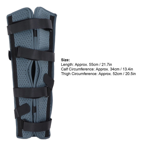 Férula Inmovilizadora Ajustable Para Piernas Y Rodilla, Tran