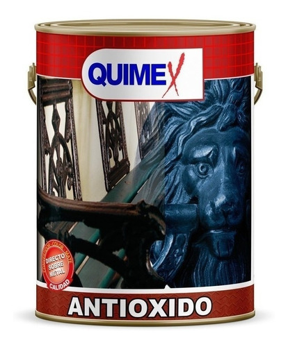 Esmalte Antioxido 1 Litro Quimex Pinturas C