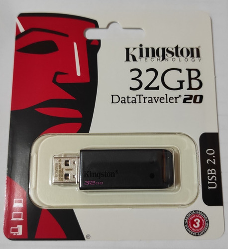 Pendrive Kingston Data Traveler 20 32gb Usb 2.0