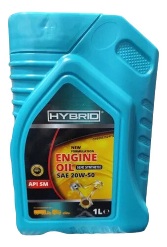 Aceite Hybrid 20w50 Semisintético 