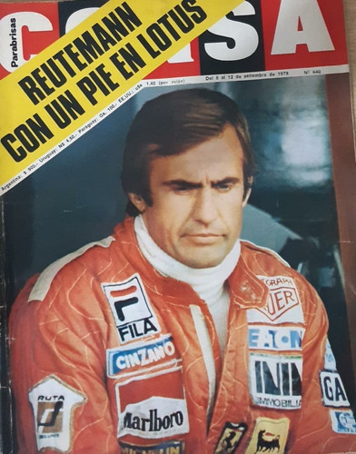 Revista Corsa Parabrisas N640 Septiembre 1978 Para Colección