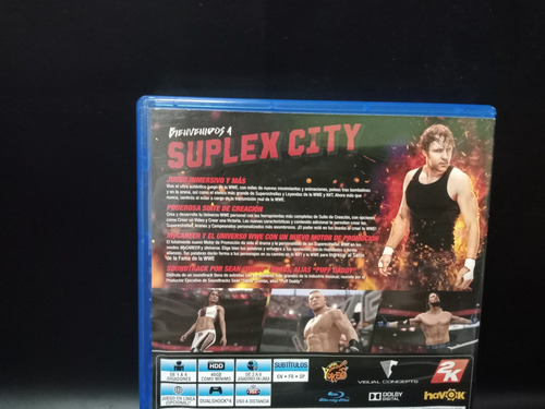 Wwe 2k 17 Playstation 4 Físico Original Sin Manual (Reacondicionado)