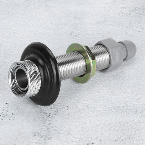 Barril De Conector Rápido De Tubo Roscado De Acero Inoxidabl