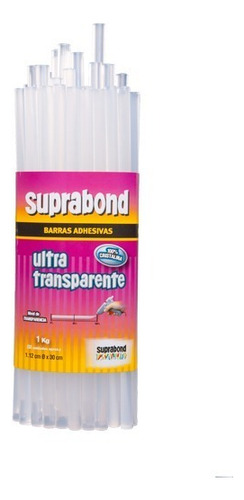 Barras Suprabond Gruesas Ultratransparentes 1kg S/c