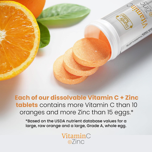 Tabletas Efervescentes Signify Nature Vitamina C 1000 Mg Con