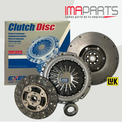Imagen 1 de 3 de Kit De Embrague Completo Nissan Navara 2.5 2007-2014 4 Pzas