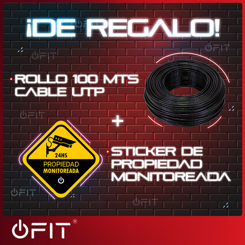 Imagen 7 de 10 de Kit Seguridad Dahua Full Hd Dvr 8ch + 4 Camaras + 1tb