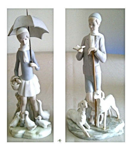 Figuras De Porcelana Nao Y Tang De Lladro