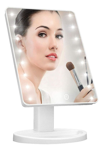 Espejo De Maquillaje Iluminado Con  Luces Led