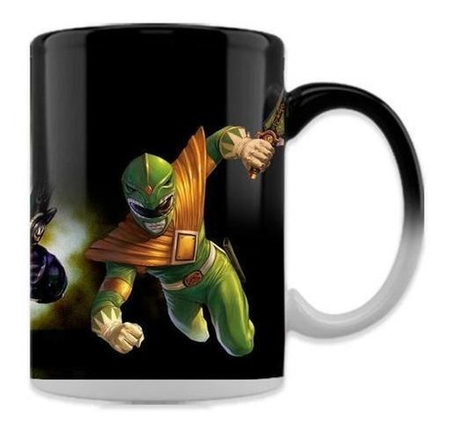 Taza Magica Power Ranger Green