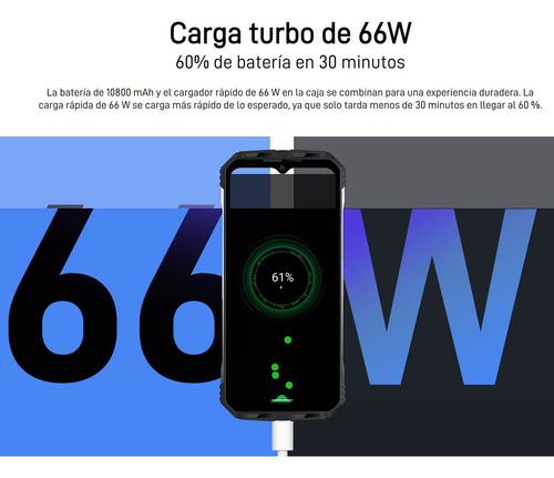 Doogee S100 - Resistente Golpes Polvo Agua / Niños Tea