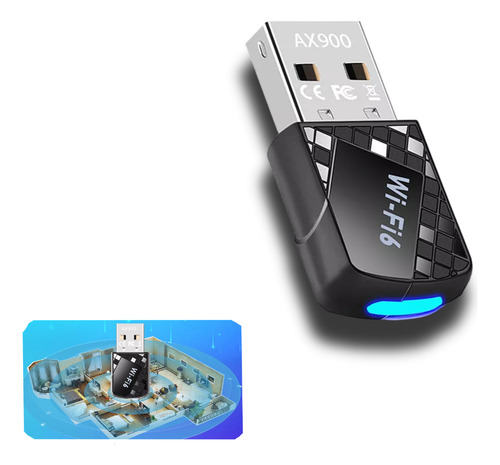 Antena Adaptador Inalámbricos Usb Wifi 600 Mbps 5g/2.4g
