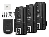 Comprar Radio Trigger Godox Ct16 1 Transmisor 3 Receptores