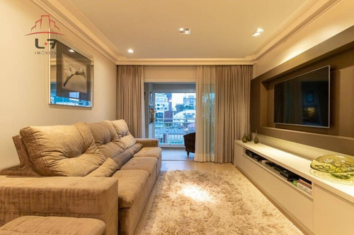 Apartamento Com 3 Dormitórios À Venda, 122 M² Por R$ 997.000,00 - Batel - Curitiba/pr - Ap0907