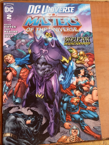 Comic Dc Universe Vs Masters Of The Universe 2 De 6