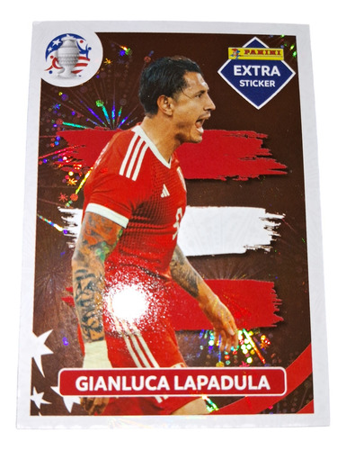 Gianluca Lapadula Bronce Extra Copa America Usa 2024 Panini 