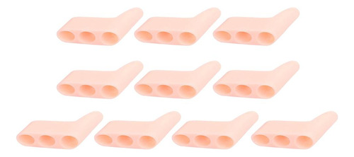 5 Pares De Pulgar Férula De Silicona Gel Tapa Cubierta Tubo