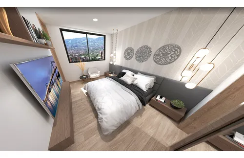 Moderno Apartamento En Envigado Con Vista Y Excelente Ubicación