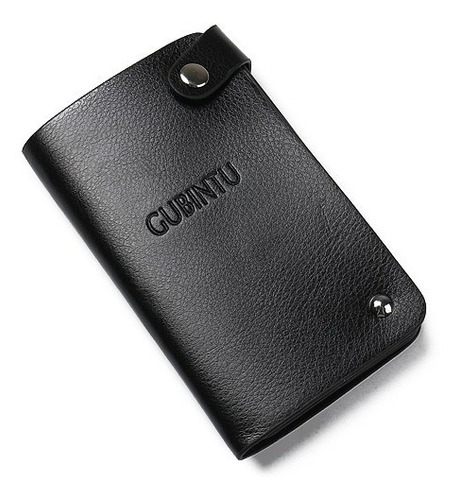 Tarjetero 30 Ranuras De Lujo Hombre Y Mujer Cafe Rojo Negro