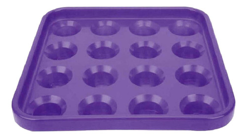 Bandeja Para Bolas De Billar Accesorios Para Mesa Púrpura