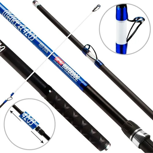 Caña Waterdog Marea 4,20 M 3 Tramos Powerflex Lance 100-200g