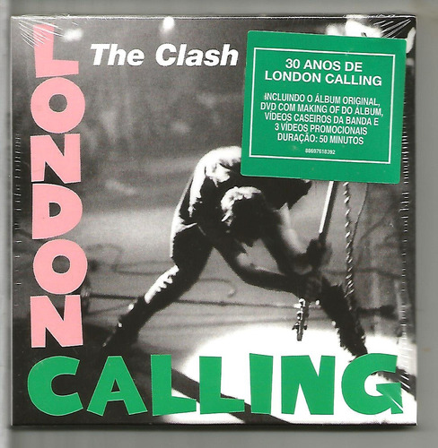 Cd The Clash - London Calling - Cd + Dvd - Lacrado
