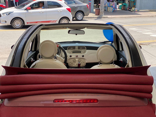 Imagem 7 de 15 de Fiat 500 1.4 Cabrio 8v Flex 2p Automatizado
