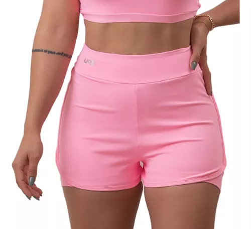 Question Sport: Moda Esportiva  Underwear - Short Duplo Feminino