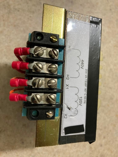 Transformador De Control 200 Va De 440 A 120 Volts