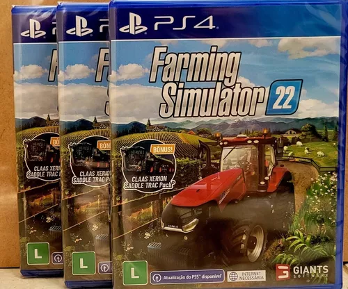 Farming Simulator 22 - PS4 - Game Games - Loja de Games Online