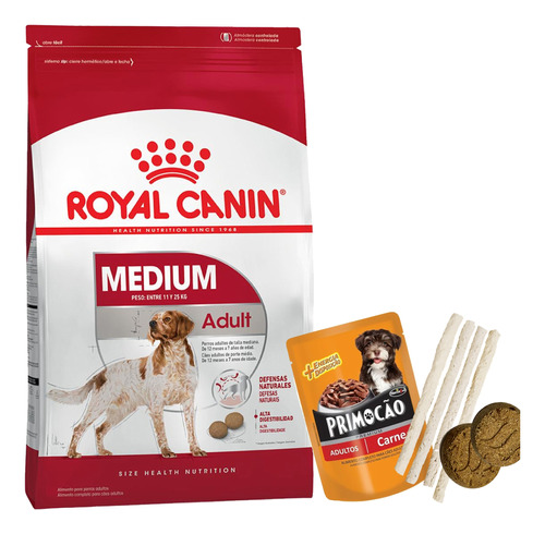 Comida Perro Royal Canin Medium Adult 15 Kg + Regalo + Envío