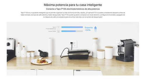 Enchufe Inteligente Smart Tapo Tp-link Wi-fi Google Alexa