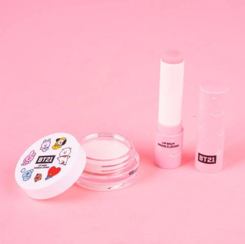 Balsamo Labial Hidratante Color Bt21 Miniso Original