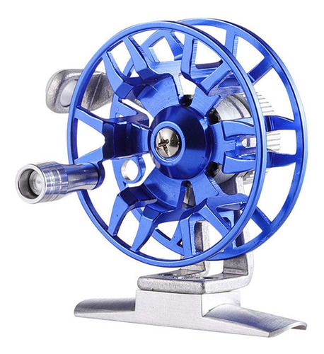 Carrete De Pesca En Hielo, Accesorios Multiusos De 53mm Azul