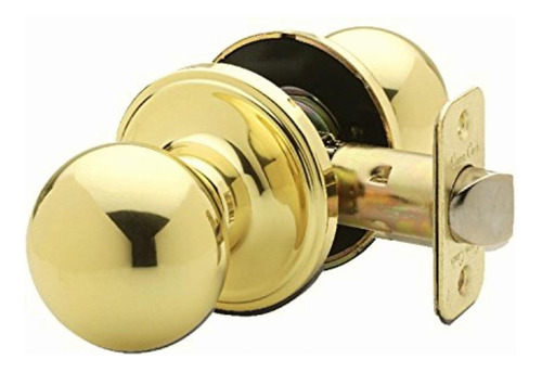 Copper Creek Bk2020pb Ball Passage Door Knob, Polished Brass