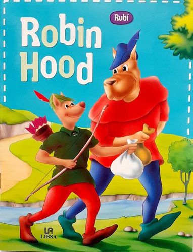 Libro De Cuentos Robin Hood  Para Niños Con Mayusculas.