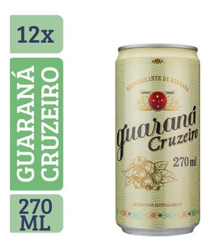 Guaraná Cruzeiro 270ml (12un)