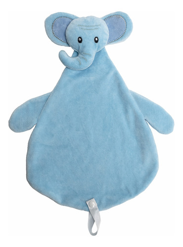 Naninha Algodão Elefante Azul Baby Pil