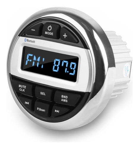 Radio Marina Bluetooth Estéreo Audio Impermeable Barcos Fm A