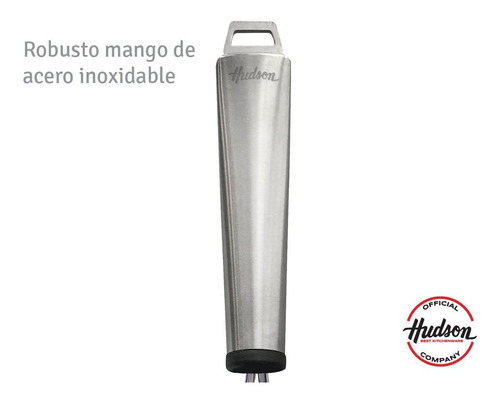 Imagen 3 de 6 de Batidor Manual 33cm De Acero Inoxidable Hudson