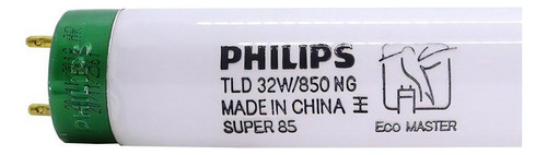 Lámpara tubular fluorescente neutra Philips TL-d Super 32 W