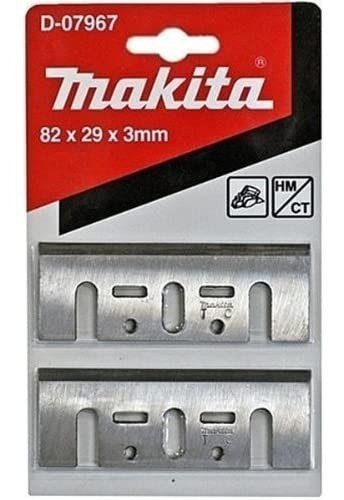 Cuchillas Para Cepillo Anchas 82mm-31/4 Hm/ct Makita D-07967