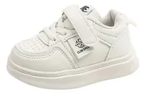 Comprar Tenis Urbanplay Kids Para Niño Niña | Cómodos Resistentes Con Velcro | Tallas 14-20 Mx Tenis Blancos