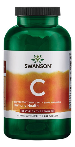 Swanson C Tamponado Con Bioflavonoides 1,000 Mg 250 Tabletas