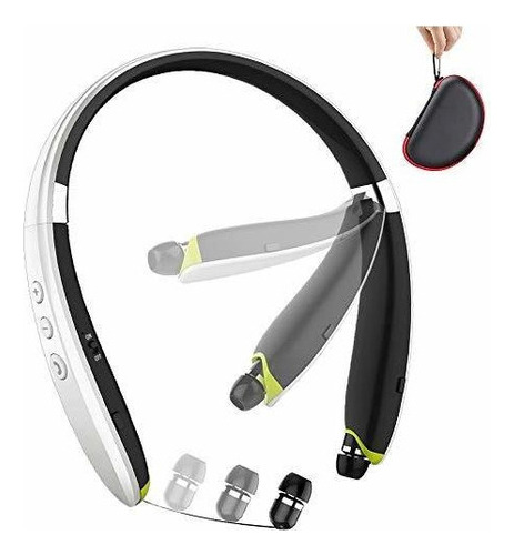 Auriculares Bluetooth, Auriculares Inalambricos Plegables M